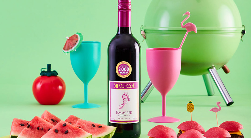 Barefoot Wine Jammy Red