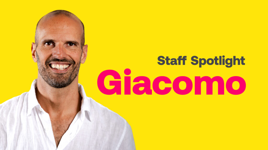 Staff Spotlight Giacomo